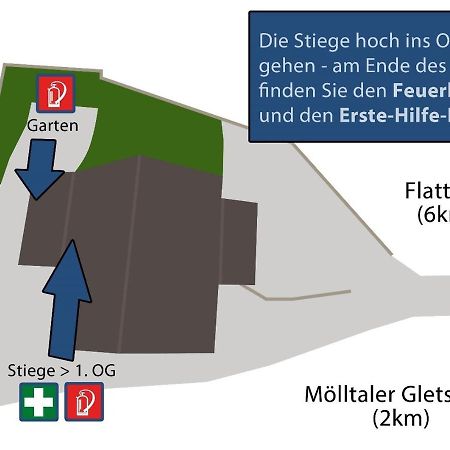 Gletscher Appartements Flattach Exterior photo
